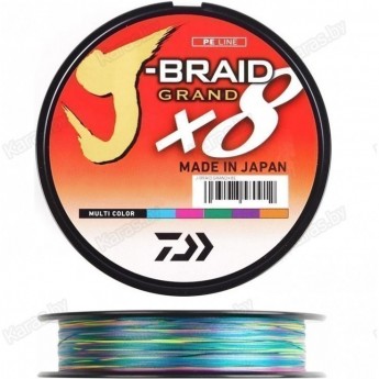 Шнур DAIWA J-BRAID GRAND X8E 300М 0,06ММ MULTI COLOR